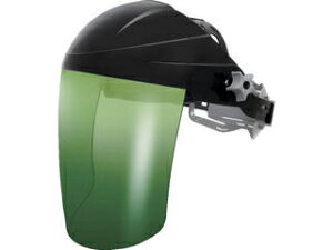 OTOS/オートス かぶり型防災面 グリーン#5 赤外線保護 ジョグダイヤル調節機能 F-72B-I-5