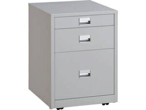 【組立・輸送等の都合で納期に1週間以上かかります】 TRUSCO/トラスコ中山 【代引不可】作業台用サイドキャビネット 3段 ホワイト UDC-111W