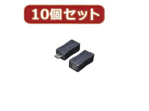 �ϊ����l �ϊ����l �y10�Z�b�g�z USB mini5pin��microUSB I�^ USBM5-MCIX10