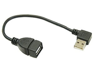 �ϊ����l �ϊ����l USB Atype�EL20cm���� �� USBA-CA20RL/BK