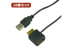 HORIC 【10個セット】 HORIC HDMI-USB電源アダプタ HDMI-138USBX10