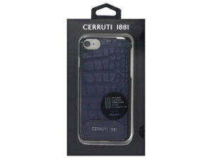 �G�A�[�W�F�C CERRUTI Crocodile Print Leather - Hard Case - Navy CEHCP7MCNA