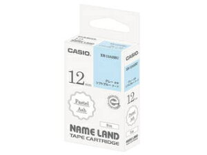 CASIO/�J�V�I�v�Z�@ �l�[�������h�p�p�X�e���A�b�V���e�[�v 12mm �\�t�g�u���[/�O���[���� XR-12ASBU