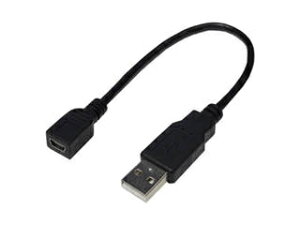 �ϊ����l �ϊ����l USB�P�[�u��20 A(�I�X) to mini(���X) USBAA/M5B20