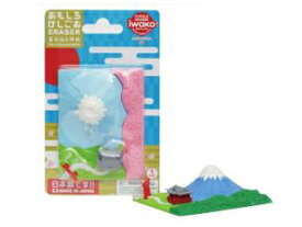 イワコー ブリスターパック おもしろ消しゴム 富士山と神社 ER-BRI036 ※内容は写真と異なる場合があります
