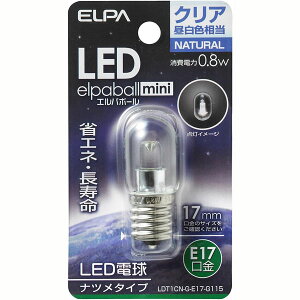 ELPA �G���p �����d�� LDT1CN-G-E17-G115 LED�����d���V���[�Y(�i�c�����^�C�v)����E17�E�N���A�����F