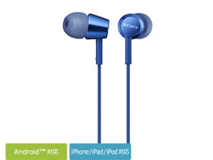 SONY �\�j�[ MDR-EX155AP(B)(�u���[) ���^�C���i�[�C���[���V�[�o�[