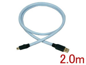SUPRA �X�[�v�� SUPRA USB 2.0 Mini B�@2.0m�@���i��HIGH SPEED�Ή�USB�P�[�u��