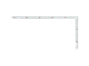 SHINWA シンワ測定 曲尺 ホワイト名作1尺6寸表裏同目 11103