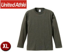 United Athle/ユナイテッドアスレ 501001C 5.6オンス ロングスリーブTシャツ アダルトサイズ 【XL】 (チャコール)