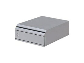 Bunbuku/ぶんぶく 機密書類回収BOX卓上タイプ シルバーメタリック KIM-S-5 卓上タイプ