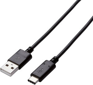 ELECOM GR USB2.0P[u/A-C^Cv/Fؕi/0.5m/ubN U2C-AC05NBK