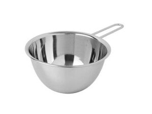 AQUASIDE 18-0ステンレス製 ステンレス手付き深型ボール 15cm