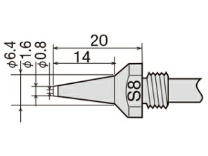 TAIYO/���m�d�@�Y�� �ygoot/�O�b�g�zTP-100N-S8 �փm�Y�� (��0.8�X����)