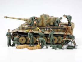 TAMIYA タミヤ 1/48 WWII ドイツ戦車兵野戦整備セット 32547