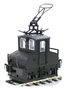 津川洋行 18007 銚子電気鉄道 デキ3 電気機関車(ビューゲル仕様/車体色:黒 / 動力付)