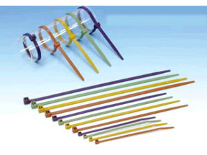 HellermannTyton �w���}���^�C�g�� ���^���R���e���g�^�C 100�{���� (��) MCTS200-BLU