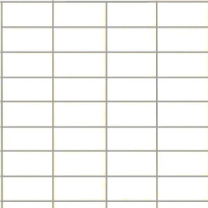 津川洋行 NDP5 Newデザインプラスチックペーパー タイル長方形100(ホワイト) 2枚入
