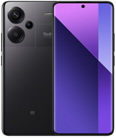 Xiaomi シャオミ 6.7型SIMフリースマートフォン Redmi Note 13 Pro+ 5G Midnight Black 8+256GB MZB0GXBJP 単品購入のみ可（同一商品であれば複数購入可） クレジットカード決済 代金引換決済のみ