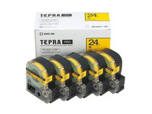 KINGJIM/�L���O�W�� �e�v���e�[�v�J�[�g���b�W(5�{�Z�b�g) SC24Y-5P