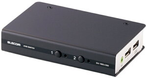 ELECOM GR DVIΉp\Rؑ֊ 2ؑ KVM-DVHDU2