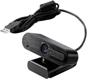 ELECOM GR I[gtH[JXΉ 200f Full HD WebJ ubN vCoV[Vb^[ UCAM-C820ABBK