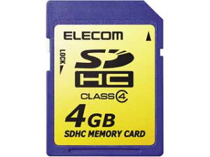 ELECOM GR SDHC[J[h NX4/Class4 4GB MF-FSDH04G