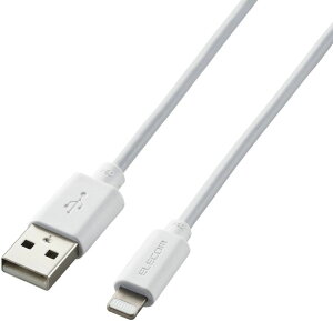 ELECOM GR ܂Ƃ܂LightningP[u 1.0m MPA-MUAL10WH zCg