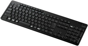 ELECOM GR BluetoothÉtL[{[h TK-FBM118SKBK