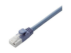 ELECOM �G���R�� �c���܂�h�~LAN�P�[�u��(Cat5E)/5.0m/�u���[ LD-CTT/BU50