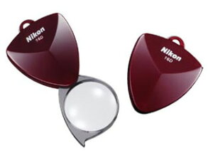 Nikon ニコン ニューポケットタイプルーペ16Dバーガンディ N16DBD