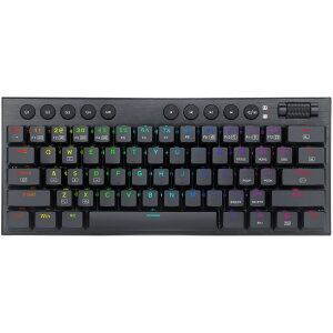 REDRAGON bhS L Q[~OL[{[h p RpNg [vt@C Ԏ JjJ 61KEY K632-RGBTI ubN