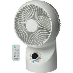 TEKNOS テクノス SAK-345WDC DCモーターフルリモコン360度3D首振りサーキュレーター ホワイト