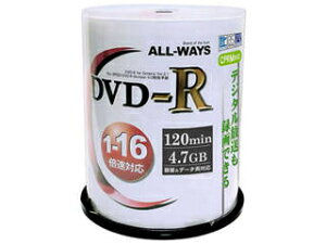 ALL-WAYS 5Zbg ALL-WAYS ^p DVD-R 100g ACPR16X100PWX5