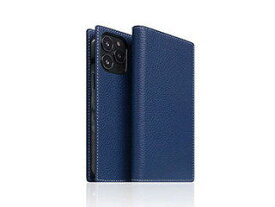 SLG Design SLG Design Full Grain Leather Case for iPhone 13 Pro 手帳型ケース ネイビーブルー SD22128i13PNB