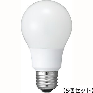 YAZAWA �y5�Z�b�g�zYAZAWA ��ʓd���`LED60W�����d���F�����Ή� LDA8LGD2X5