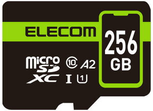 ELECOM GR MicroSDXCJ[h/f[^T[rX2Nt/UHS-I U1 90MB/s 256GB MF-SP256GU11A2R