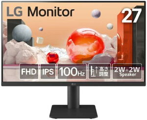 LG Electronics Japan 27C`tHDtfBXvC (1920x1080/IPS/100Hz/`g//3Nۏ) 27MS550-B [2`3T