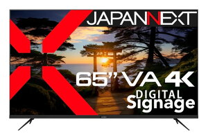 JAPANNEXT WplNXg i͌n 65^4KΉ tfBXvC(VA/HDMIx3/USB/HDR10/Xs[J[/) JN-V65UHD-U Piŵ݉iꏤiłΕwj n NWbgJ[