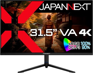 JAPANNEXT WplNXg 31.5C`4KtfBXvC(3840x2160/VA/DP/HDMIx2/2Nۏ) JN-V3152UHDR-HSP Piŵ݉iꏤiłΕwj NWbgJ[h ς̂