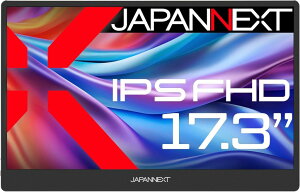 JAPANNEXT �W���p���l�N�X�g �t��HD�Ή� 17.3�^���o�C���f�B�X�v���C(IPS/miniHDMI/TypeCx2/�X�s�[�J�[/�����) JN-MD-IPS1730FHDR-N �P�i�w���̂݉i���ꏤ�i�ł���Ε����w���j �N���W�b�g�J�[�h ���