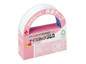 NICHIBAN/ニチバン ナイスタックリムカ 25×9 NW-R25 弱粘着仮止め用