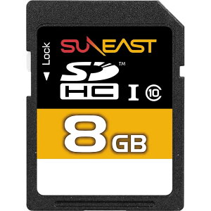 SUNEAST TC[Xg SDHC[J[h 8GB SE-SD-008GC1
