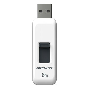 ARCHISITE A[LTCg ARCHISS USB2.0 tbV 8GB XCh zCg AS-008GU2-PSW