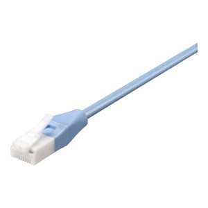 BUFFALO �o�b�t�@���[ �c���܂�Ȃ�Cat6 LAN�P�[�u�����炩 15m �u���[ BL6TNY150BL