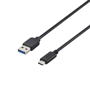 BUFFALO �o�b�t�@���[ USB3.2Gen1 A-C 2m �u���b�N BU3AC20BK