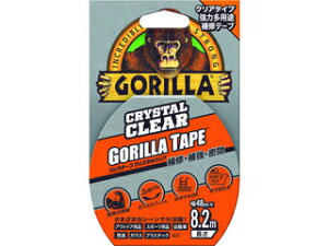 KURE ���H�� GORILLA/�S���� ���͑��p�r��C�e�[�v �S�����e�[�v �N���X�^���N���A 48mm×8.2m×����0.18mm NO1778