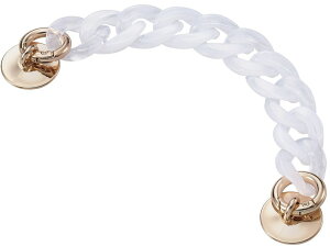 ELECOM エレコム &me キーリングハンガーチェーン(フラット・クリア) P-STKHCHSCR