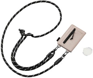 ELECOM �G���R�� �X�}�z�V�����_�[�X�g���b�v/�J�[�h�P�[�X�t��/�ەR6mm/�x�[�W�� P-STSDCDR06BE