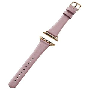 ELECOM �G���R�� Apple Watch 41/40/38mm/�o���h/�\�t�g���U�[/�X�����^�C�v/&me/�A�b�V���s���N AW-41BDLJPN